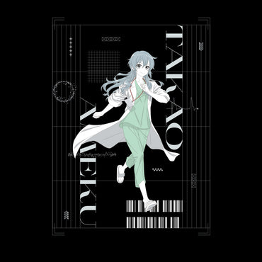 『天久鷹央の推理カルテ』オリジナルTシャツ 【ブラック】